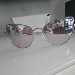 Michael Kors MK 1035 11537V Silver Sunglasses With box